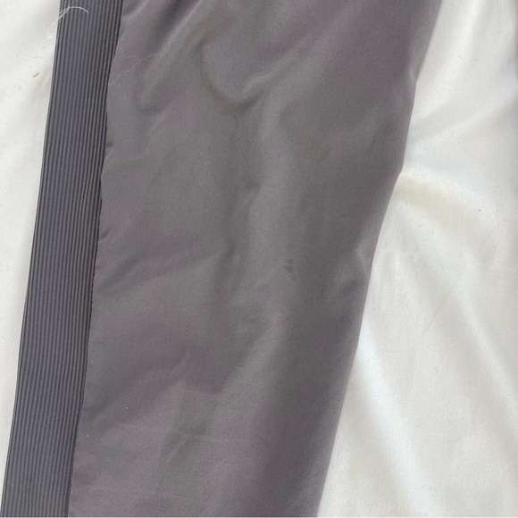 Athleta Brooklyn Ankle Casual Work Purple Grey Track Sweatpants Pants Joggers 0 - Picture 6 of 7